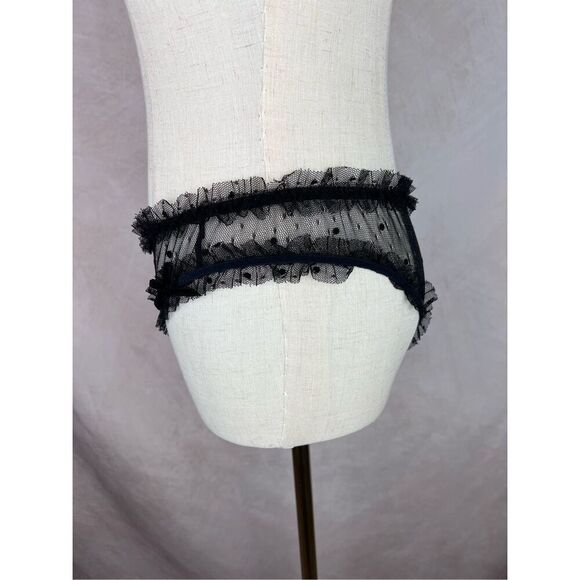 Vintage Victoria’s Secret Sexy Little Things Black Lace S - Picture 4 of 9